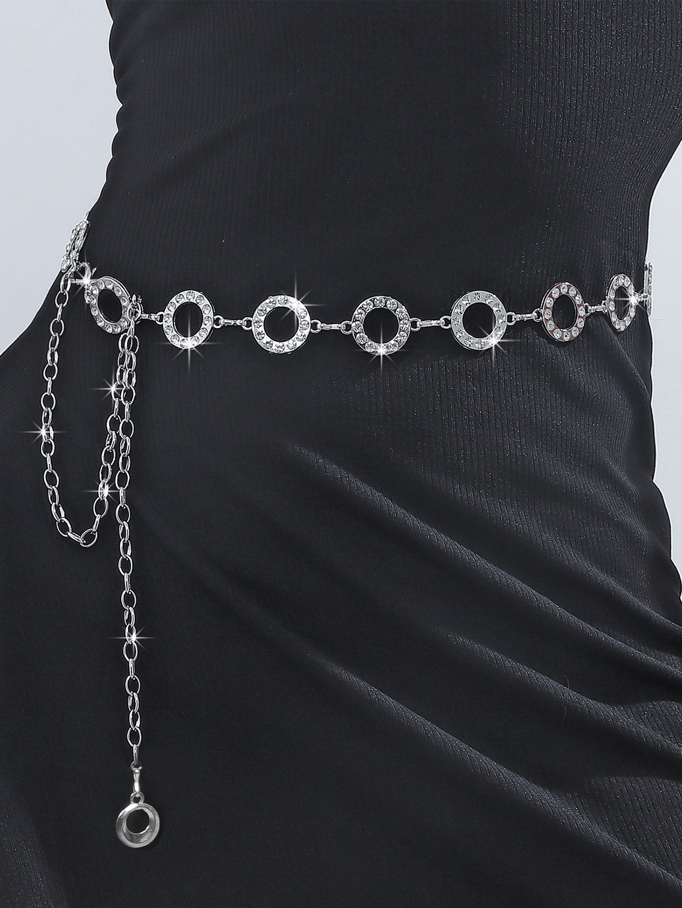 Body Jewelry Rings - Fashion single-layer alloy waist chain banquet