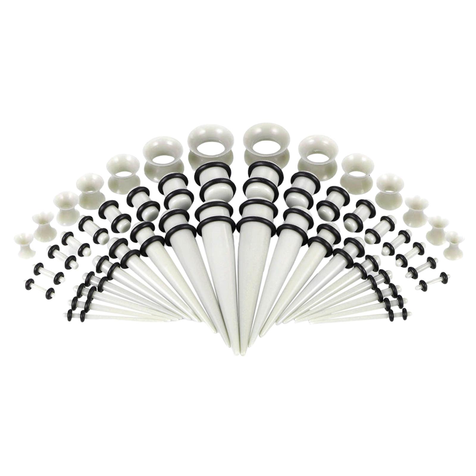 50 Pieces Multi Size Gauges Ki - Body Jewelry Gauge Sizes recensione e prezzo