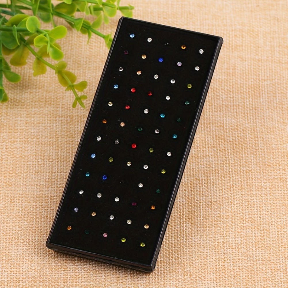 60pcs Nose Ring Set Stud Earri - Body Jewelry Store recensione e prezzo