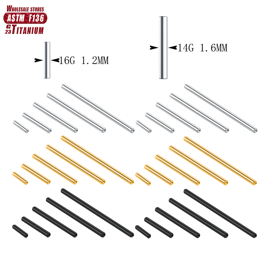 Wholesale ASTM F136 Implant Gr - Body Jewelry Internally Threaded recensione e prezzo