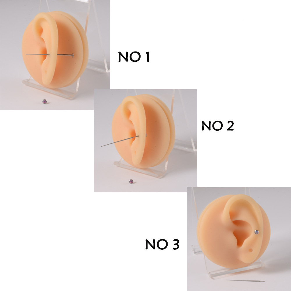 2 pcs Stainless Steel Piercing - Body Jewelry Threadless recensione e prezzo