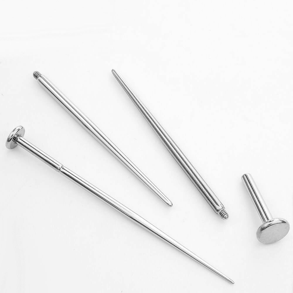 2 pcs Stainless Steel Piercing - Body Jewelry Threadless recensione e prezzo