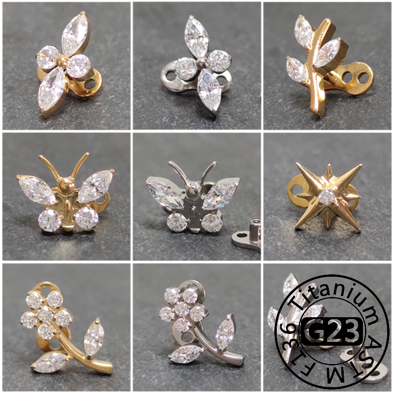 G23 Titanium Zircon Micro Derm - Dermal Anchor Top recensione e prezzo