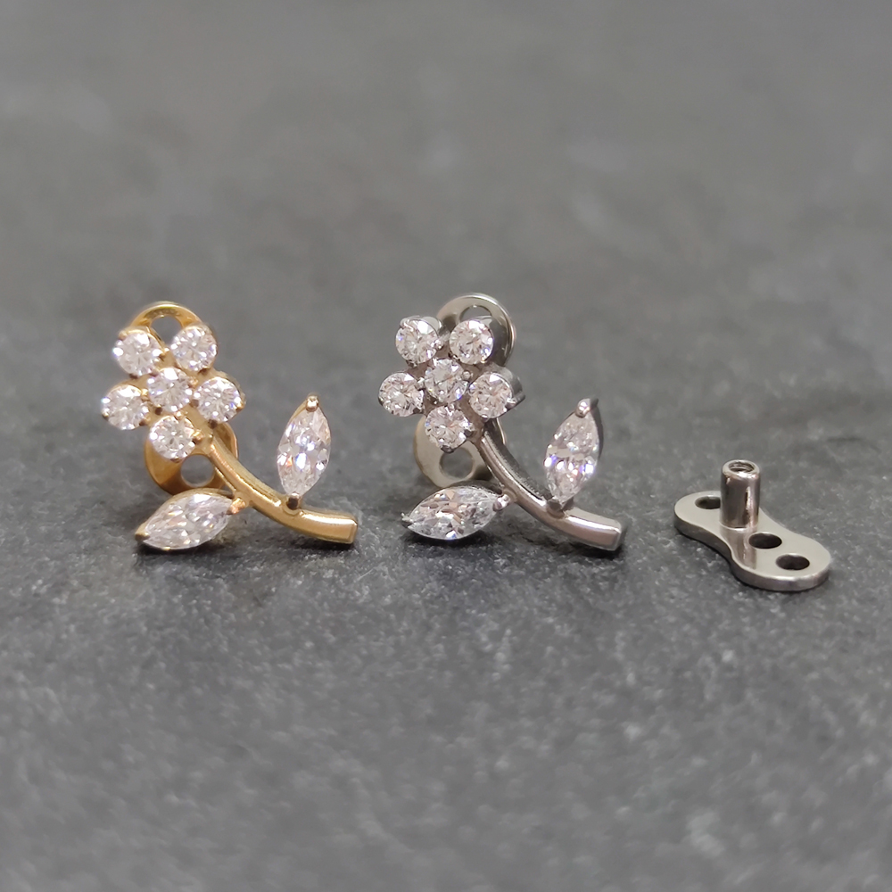 G23 Titanium Zircon Micro Derm - Dermal Anchor Top recensione e prezzo