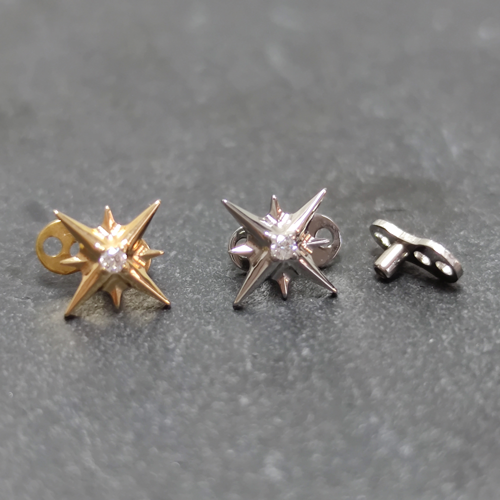 G23 Titanium Zircon Micro Derm - Dermal Anchor Top recensione e prezzo