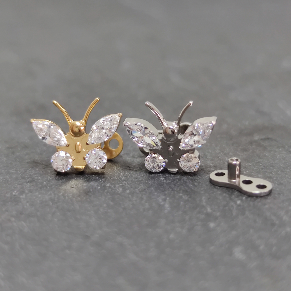 G23 Titanium Zircon Micro Derm - Dermal Anchor Top recensione e prezzo