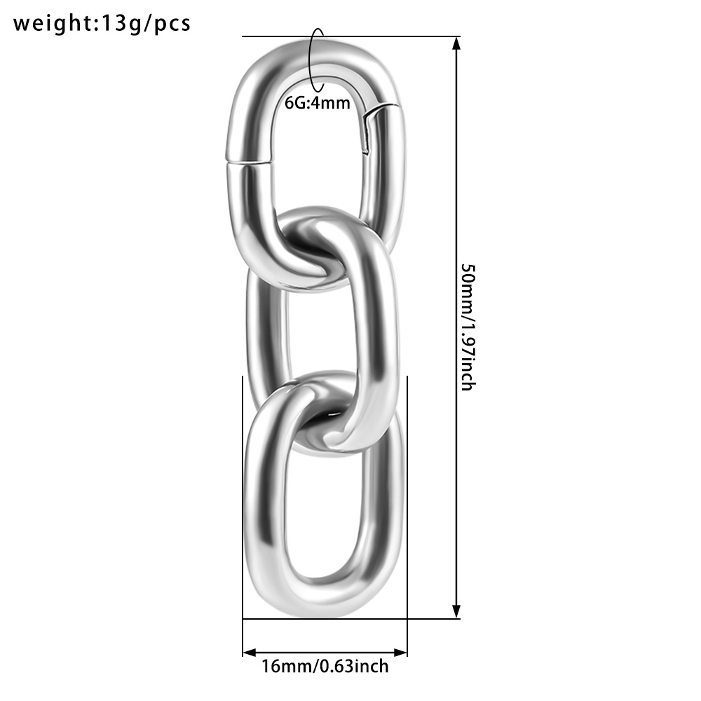 Vankula 2PCS Stainless Steel 4 - Body Jewelry Hangers recensione e prezzo