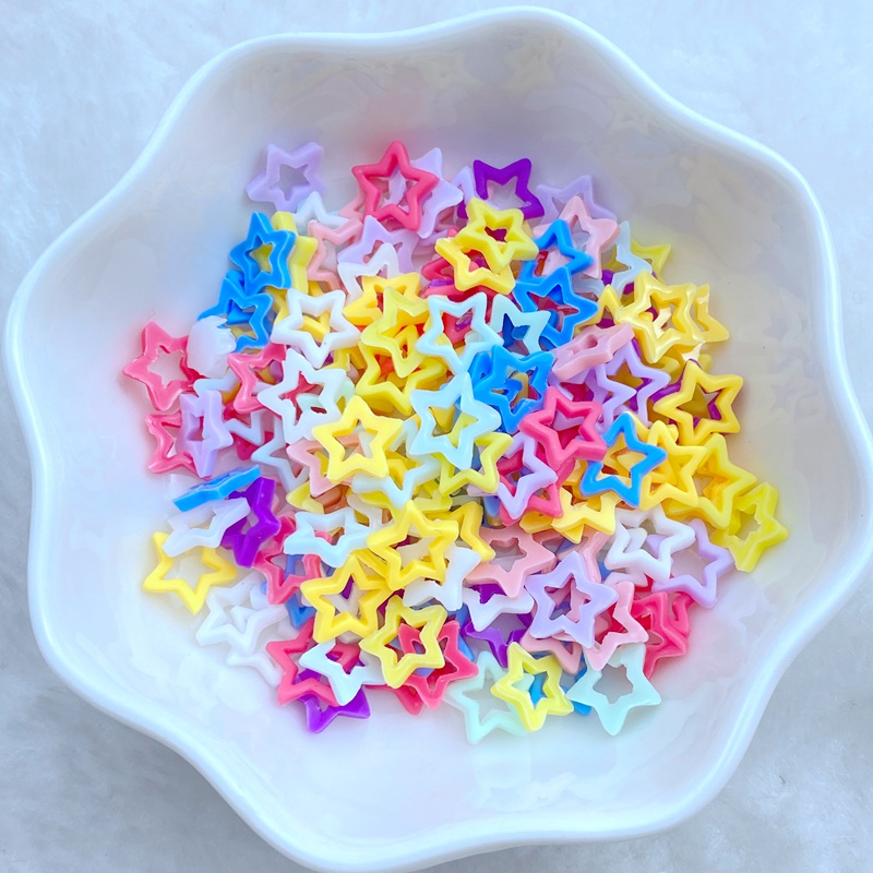 100Pcs New Cute Mini 8mm Macar - Star Flat Back recensione e prezzo