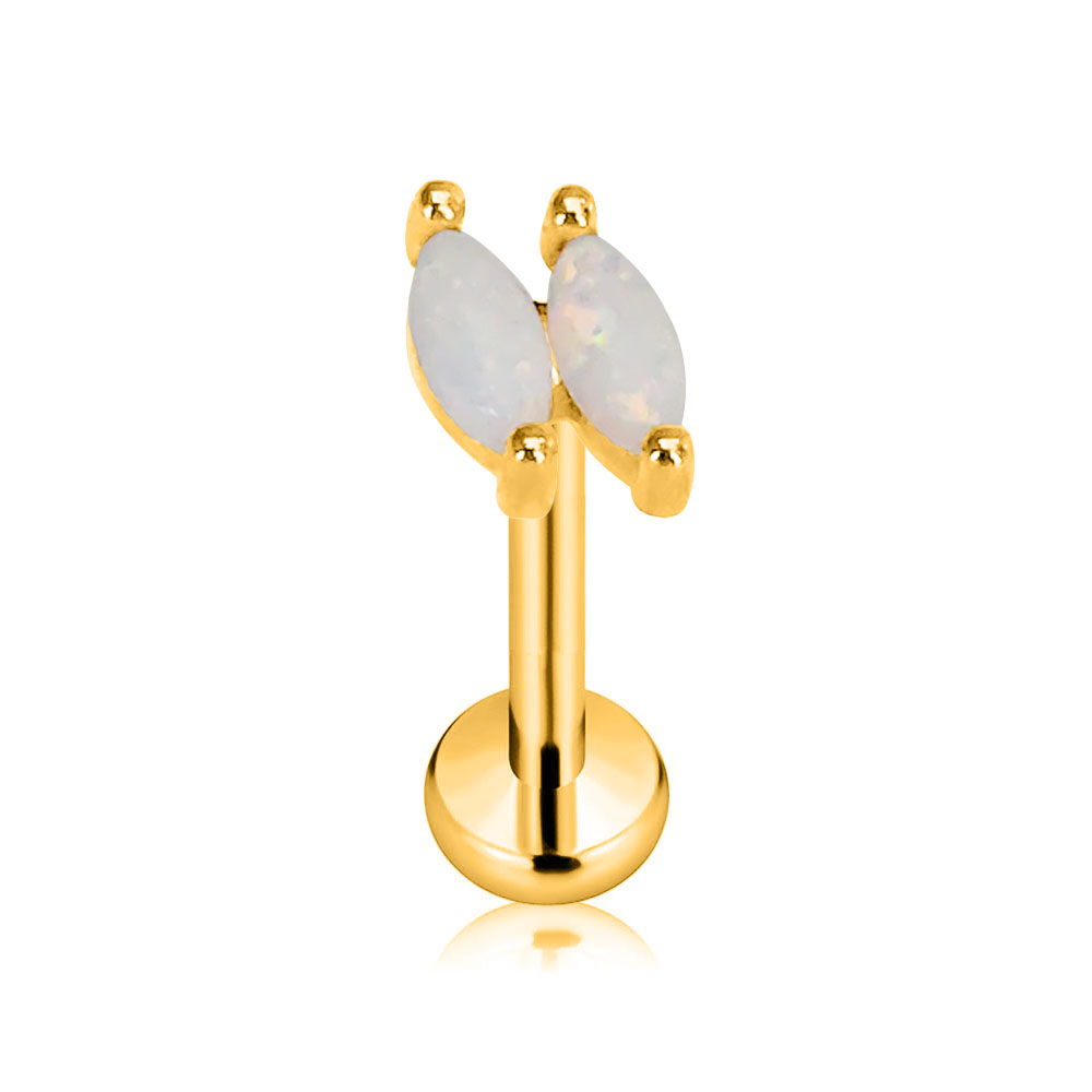 ASTM F136 G23 Titanium Flower  - Body Jewelry Threadless recensione e prezzo