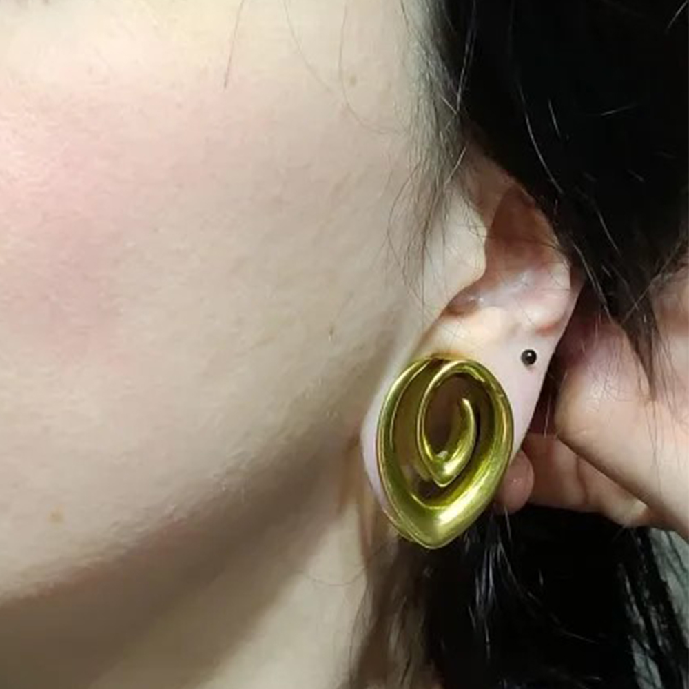 Twolobes 2PCS Spiral Simple Sa - Body Jewelry Hangers recensione e prezzo