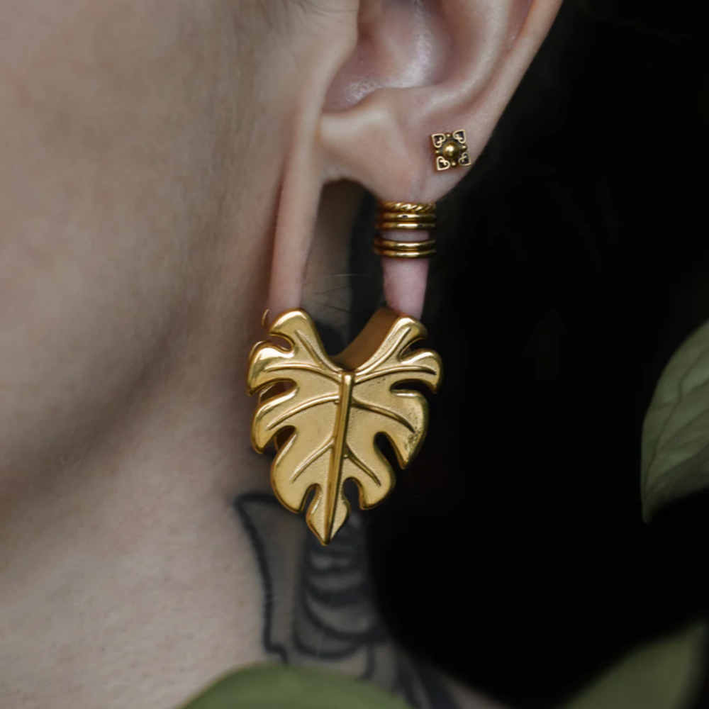 Vanku 2PCS Leaves Open Saddle  - Body Jewelry Hangers recensione e prezzo