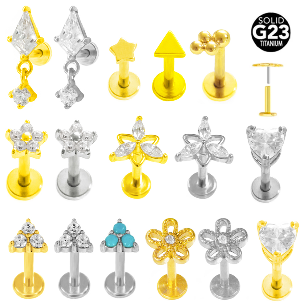 ASTM F136 G23 Titanium Pendant - Body Jewelry Threadless recensione e prezzo
