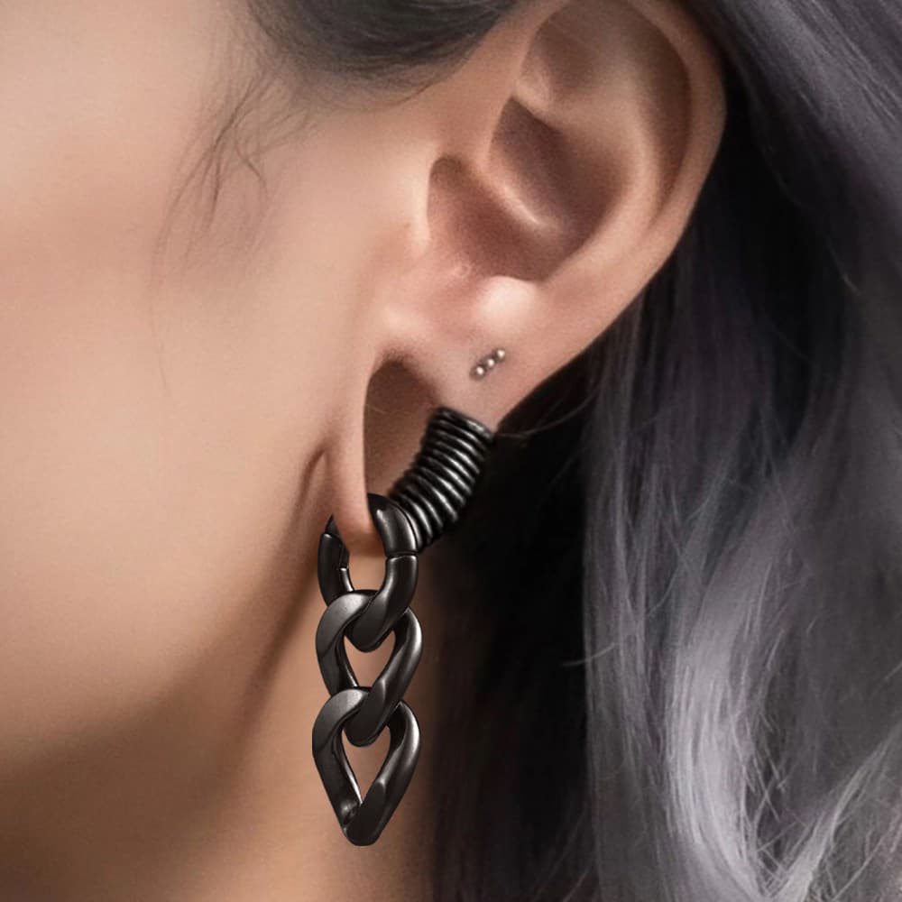 Casvort 2PCS 4mm 6G Chain Ear  - Body Jewelry Hangers recensione e prezzo