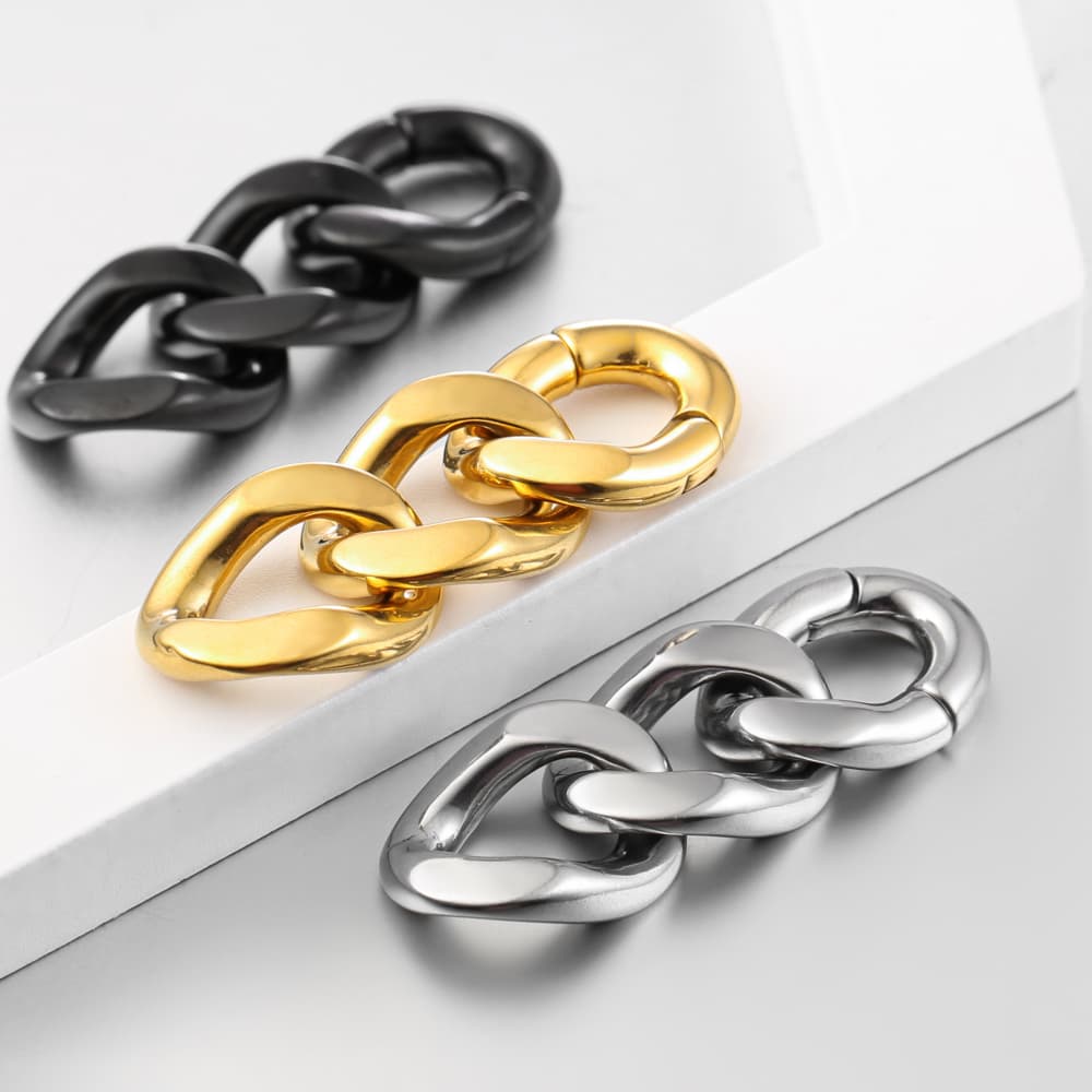 Casvort 2PCS 4mm 6G Chain Ear  - Body Jewelry Hangers recensione e prezzo