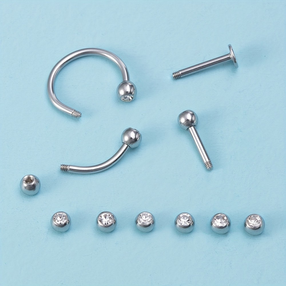 10pcs Piercing Balls 3mm 5mm S - Body Jewelry Store recensione e prezzo