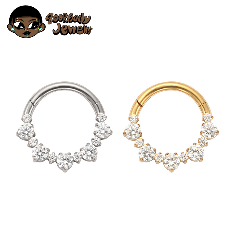ASTM F136 TItanium Daith Click - Septum Clicker Ring recensione e prezzo