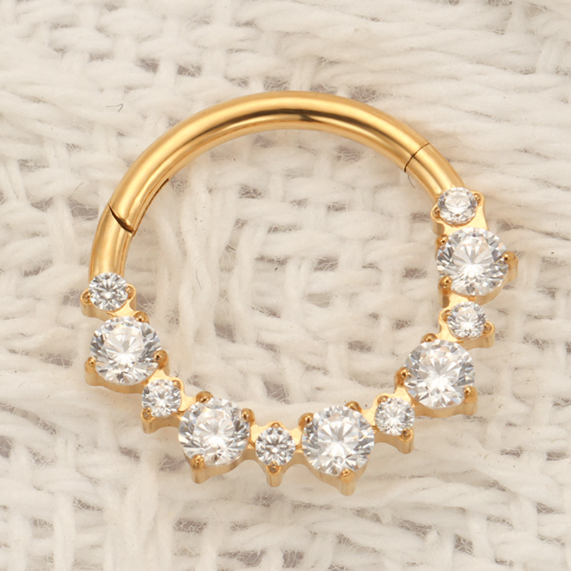 ASTM F136 TItanium Daith Click - Septum Clicker Ring recensione e prezzo
