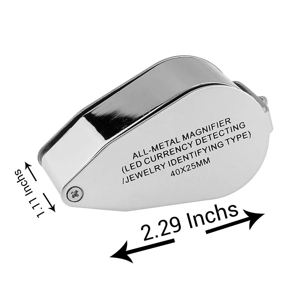 40X Illuminated Jeweler Loupe  - Body Jewelry Repair recensione e prezzo