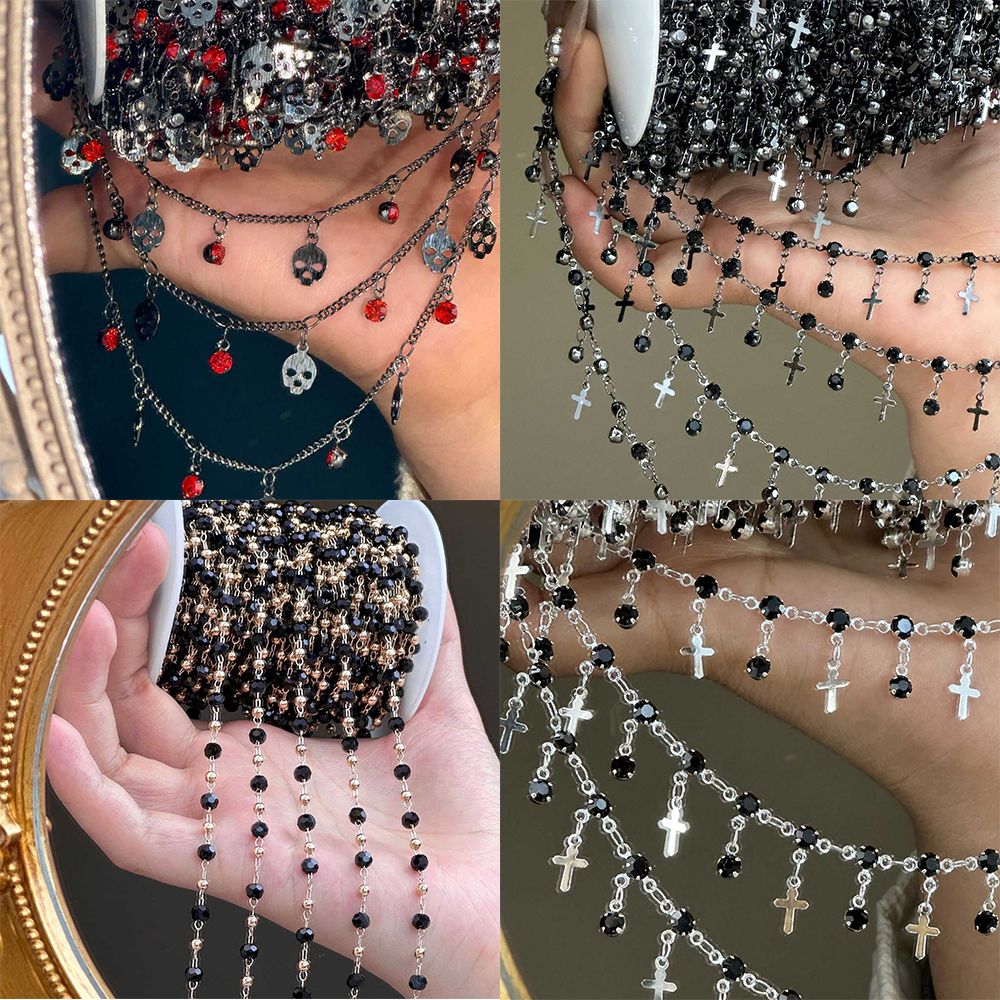 0.5/1 Meter Goth Style Black C - Body Jewelry Unique recensione e prezzo