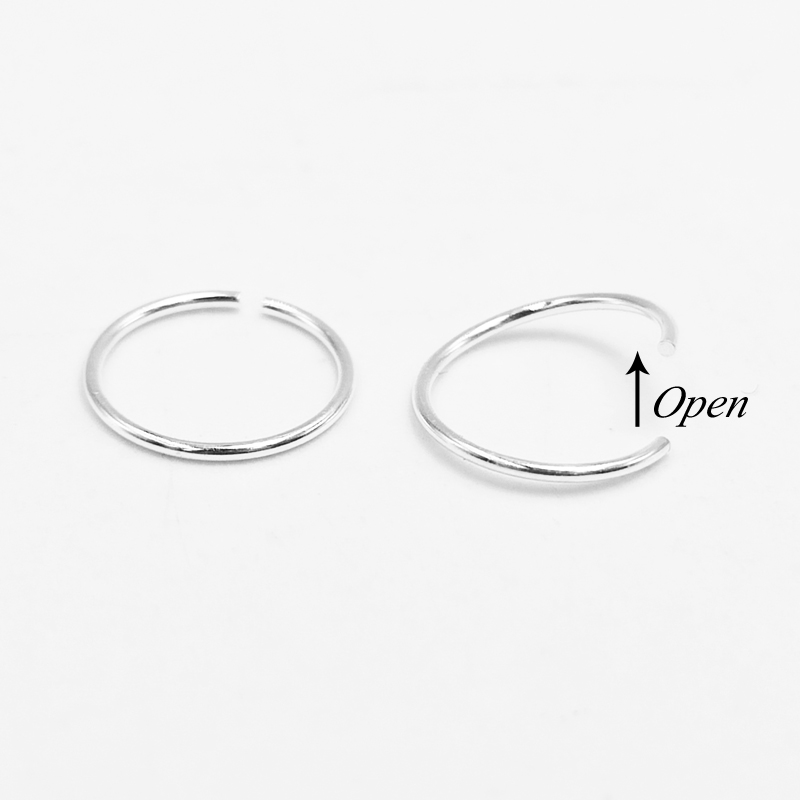 925 sterling silver Nose Ring  - Body Jewelry Ear Piercing recensione e prezzo