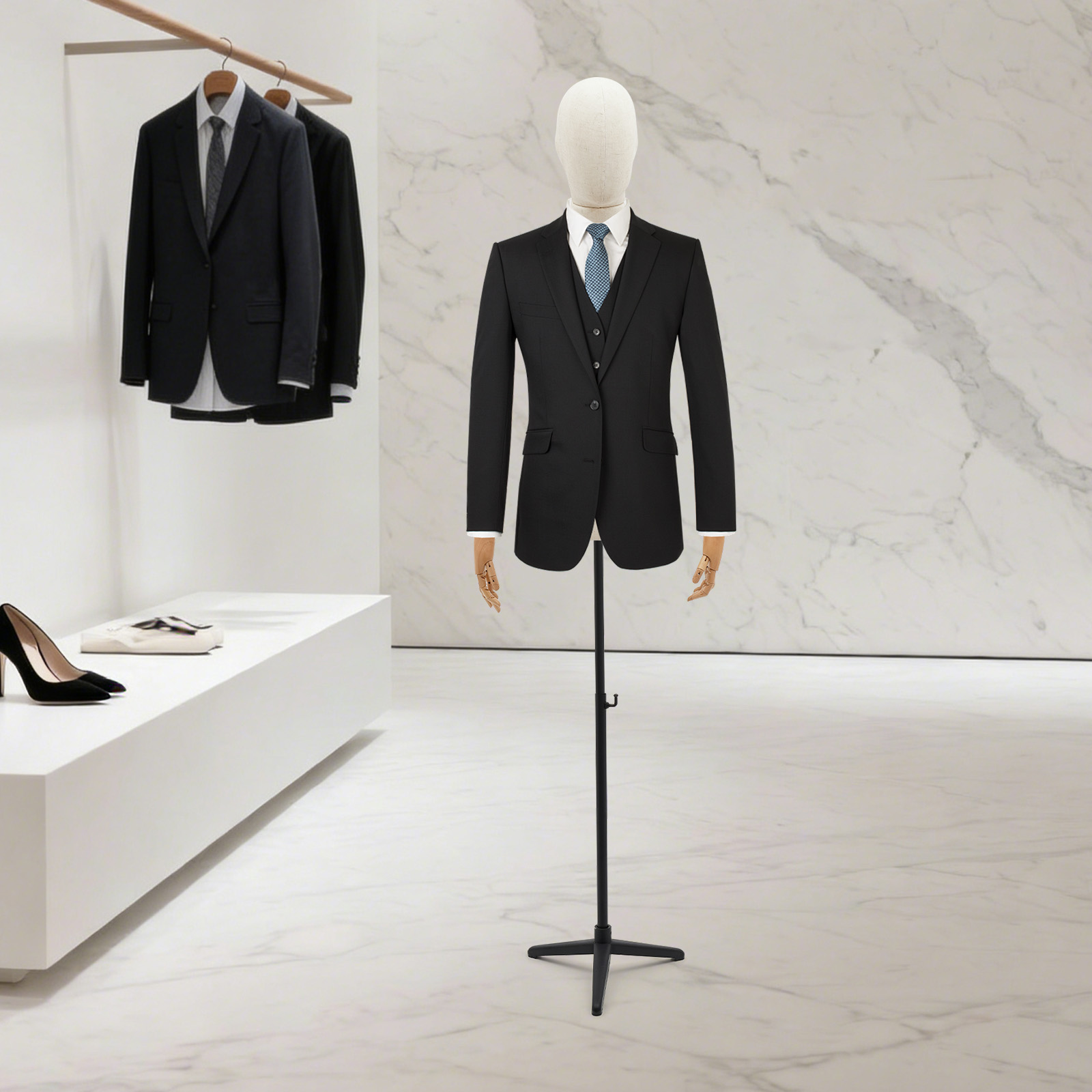 Male Mannequin Display Stand,  - Body Jewelry Store recensione e prezzo
