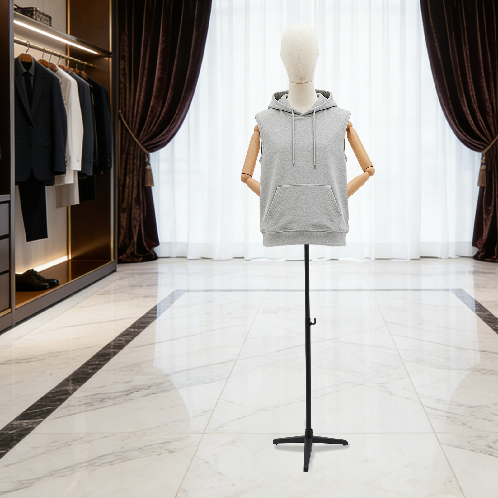 Male Mannequin Display Stand,  - Body Jewelry Store recensione e prezzo