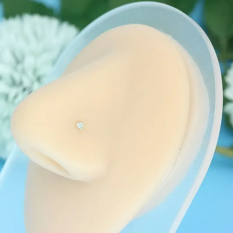 14K Gold Nose Piercing Jewelry - Yellow Body Jewelry recensione e prezzo