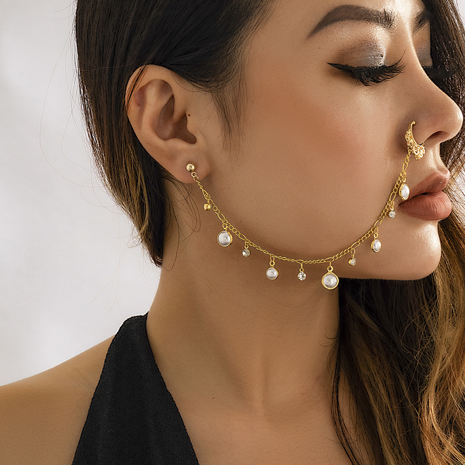 Indian Gold Color Pearl Butter - Body Jewelry Indian recensione e prezzo
