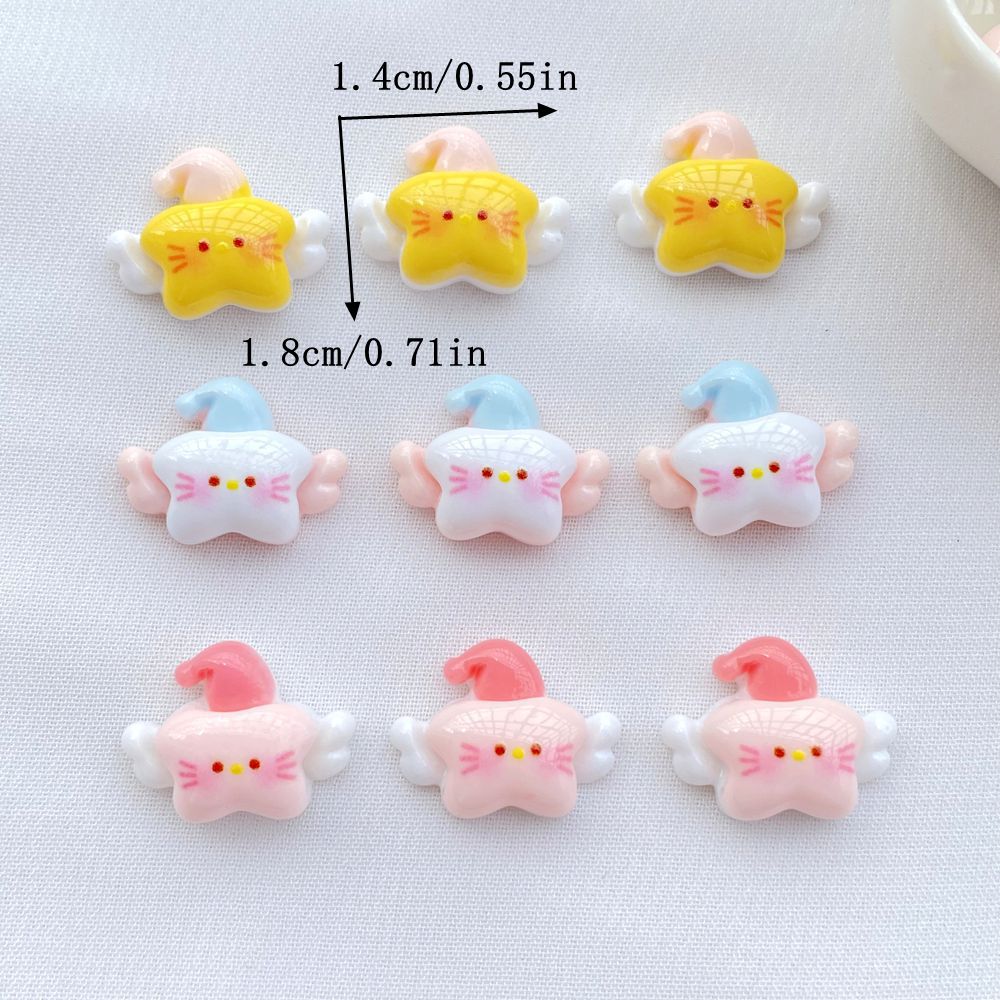 20Pcs New Cute Mini Resin  Ang - Star Flat Back recensione e prezzo