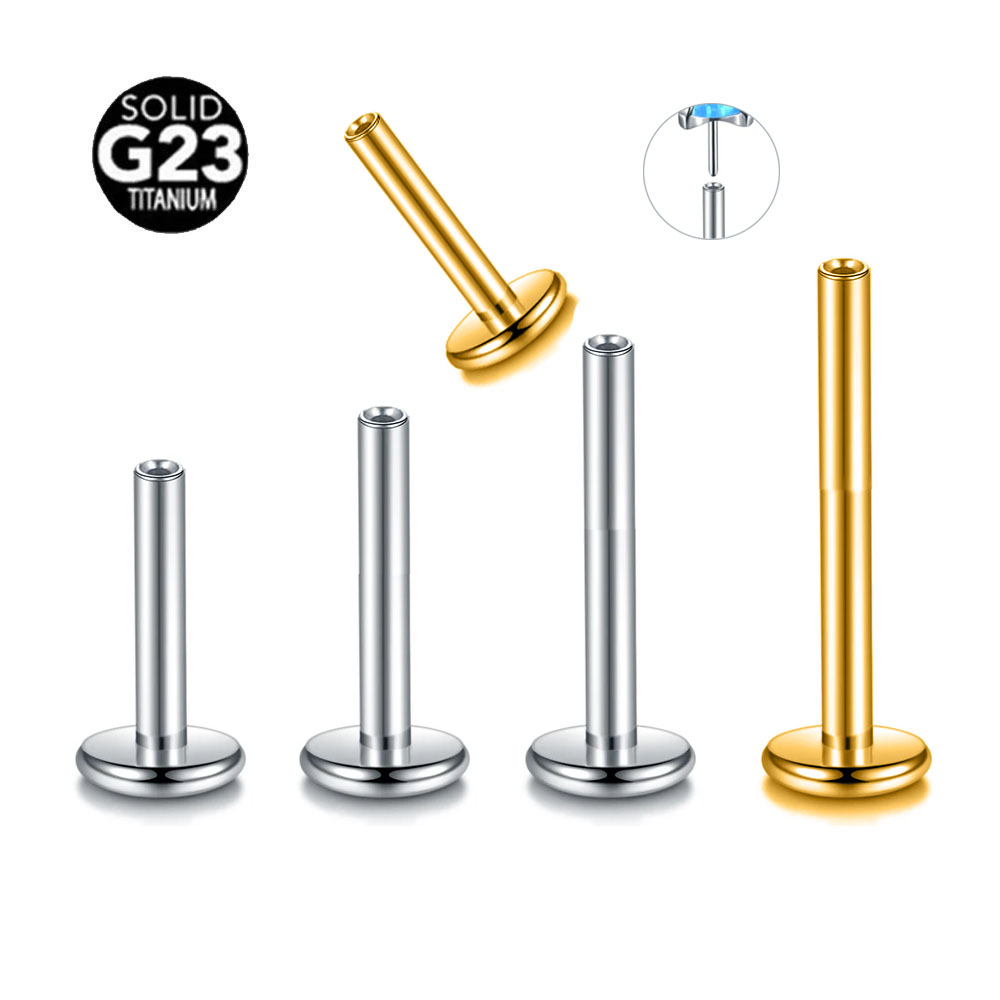 10pcs/Lot ASTM F136 G23 Titani - Body Jewelry Threadless recensione e prezzo