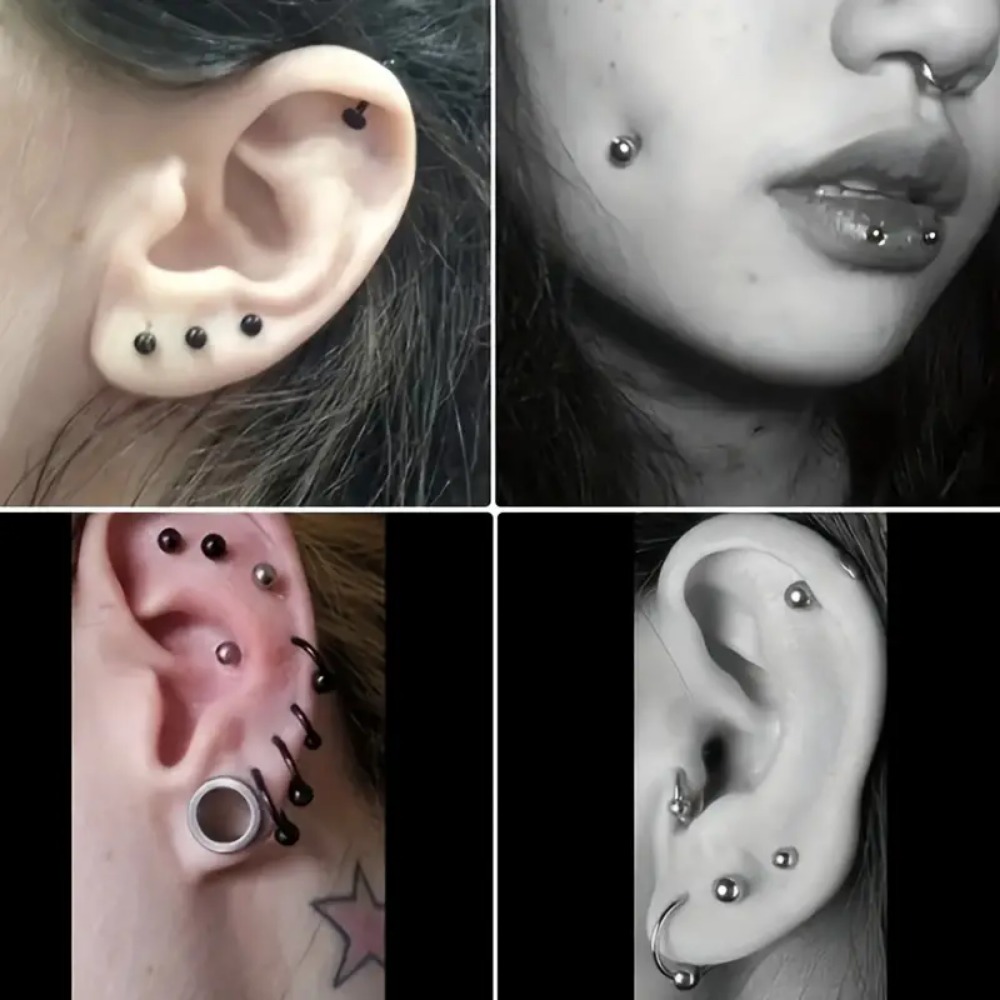 10pcs G23 Titanium Internally  - Body Jewelry Internally Threaded recensione e prezzo