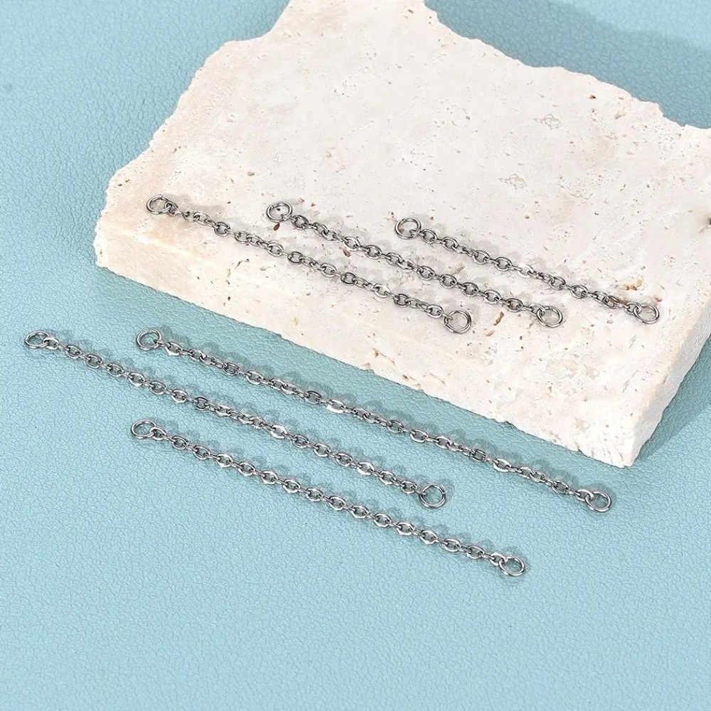 Titanium Nose Chain Double Cha - Body Jewelry Ear Piercing recensione e prezzo