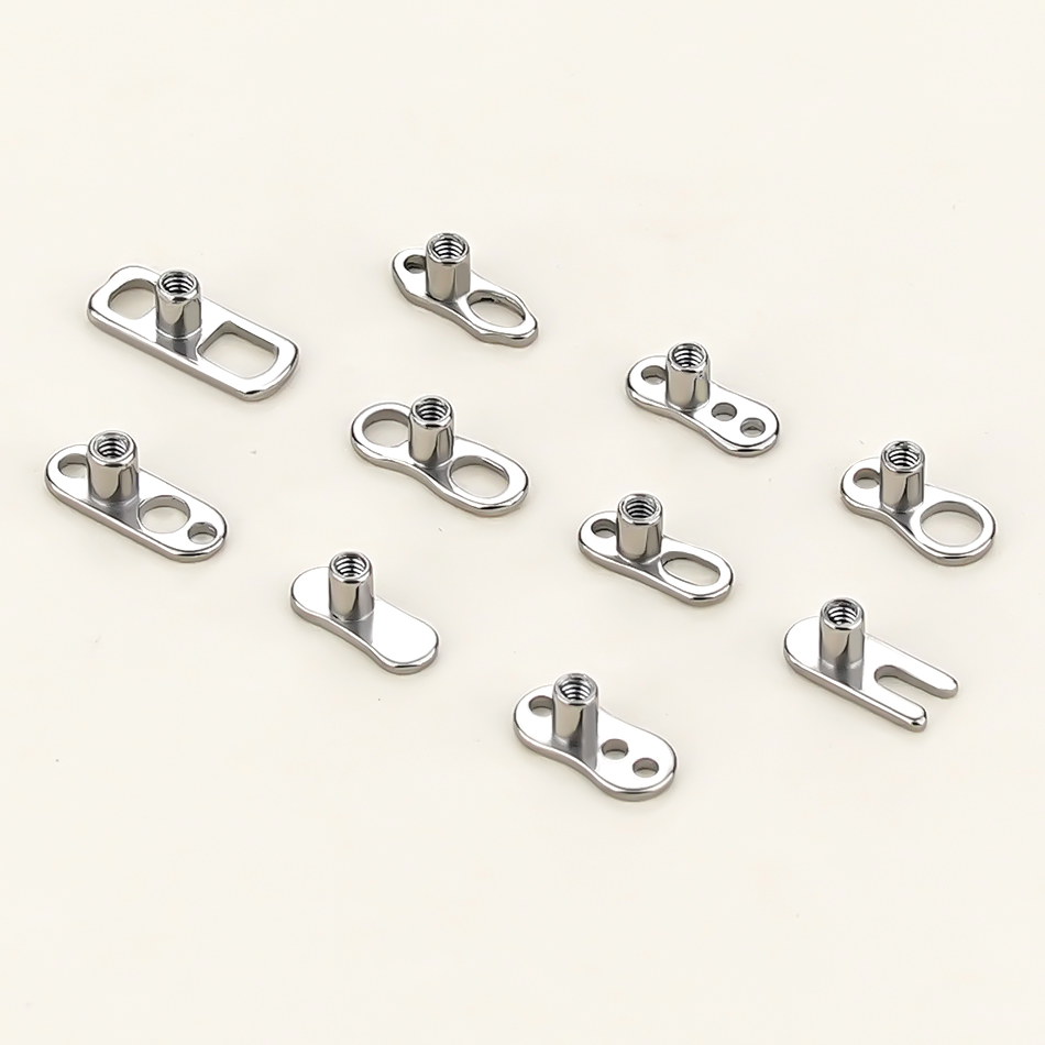 5Pcs/10Pcs /50Pcs Titanium Der - Dermal Anchor Top recensione e prezzo