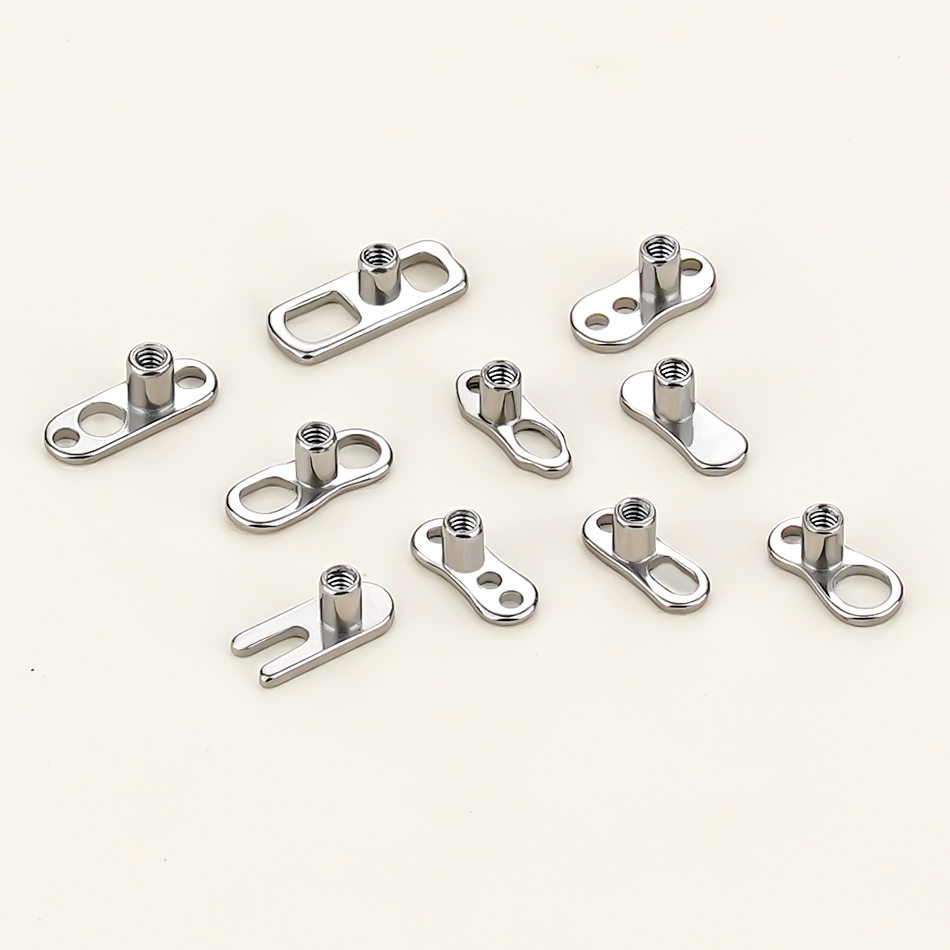 5Pcs/10Pcs /50Pcs Titanium Der - Dermal Anchor Top recensione e prezzo
