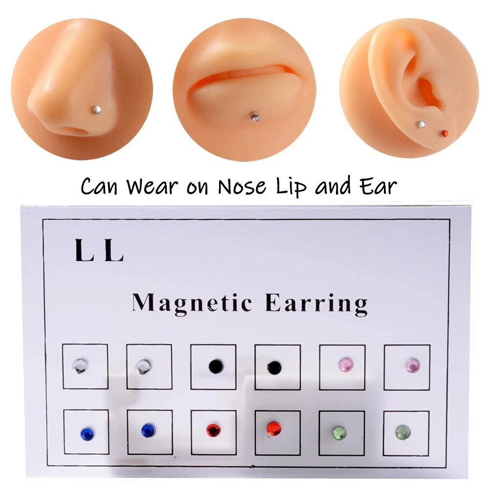 12PCS/Card Fake Cheater Non Pi - Body Jewelry Ear Piercing recensione e prezzo
