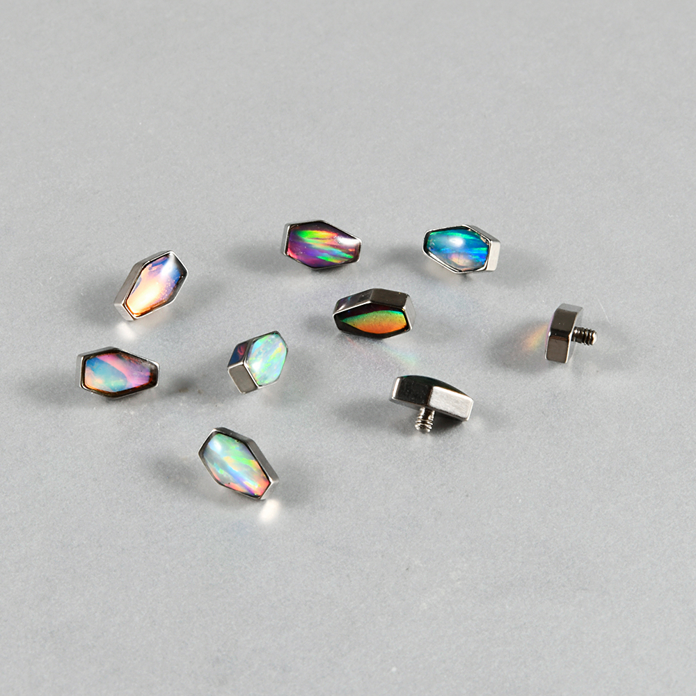 1PC Titanium Flash Film&Opal M - Dermal Anchor Top recensione e prezzo