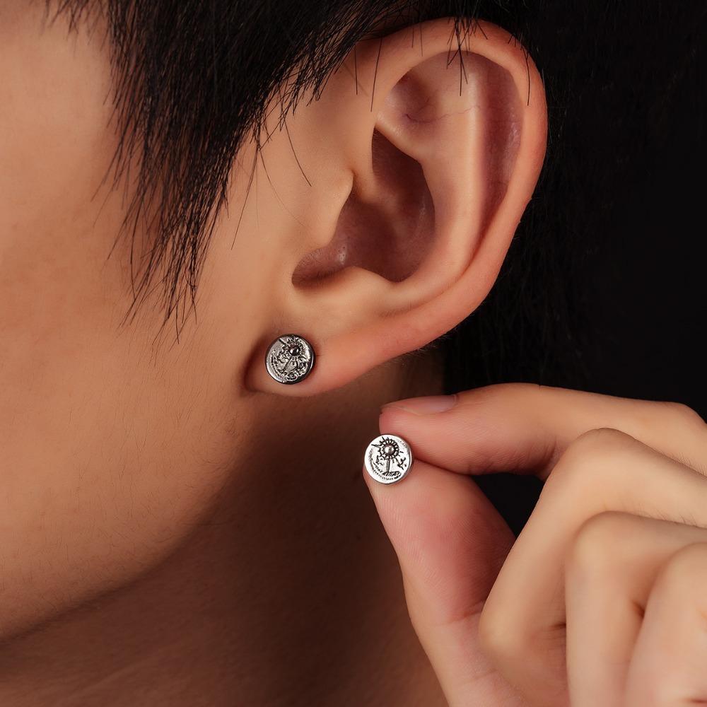 1pair Indian Eagle Stud Earrin - Body Jewelry Indian recensione e prezzo
