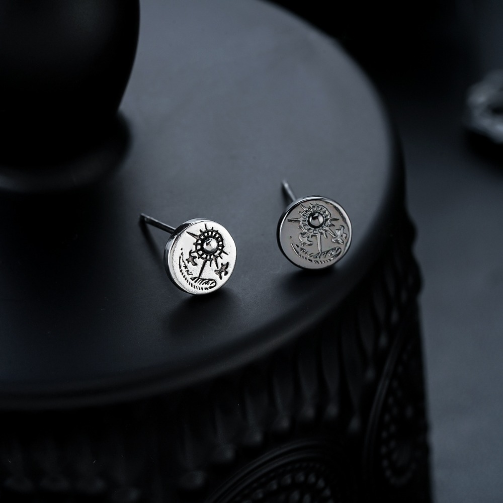 1pair Indian Eagle Stud Earrin - Body Jewelry Indian recensione e prezzo