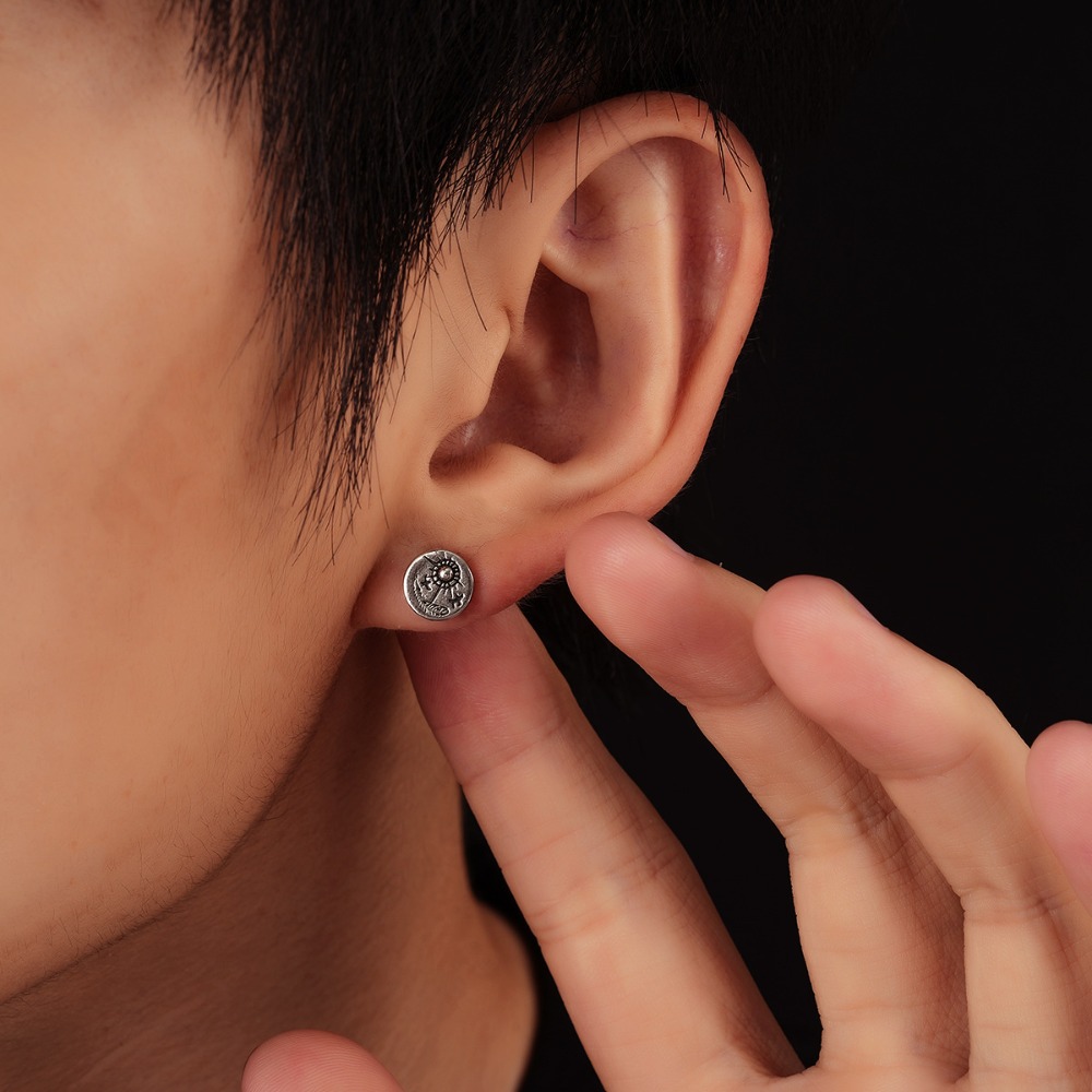 1pair Indian Eagle Stud Earrin - Body Jewelry Indian recensione e prezzo