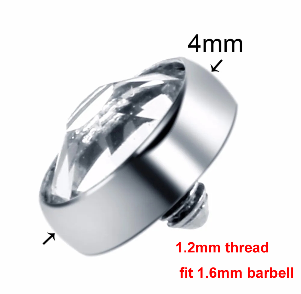 1PC G23 Titanium Dermal Anchor - Dermal Anchor Top recensione e prezzo