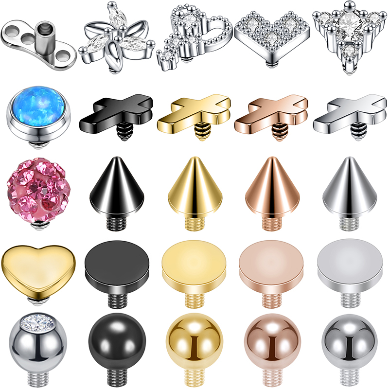 ZS 16G Micro Dermal Piercing Z - Dermal Anchor Top recensione e prezzo