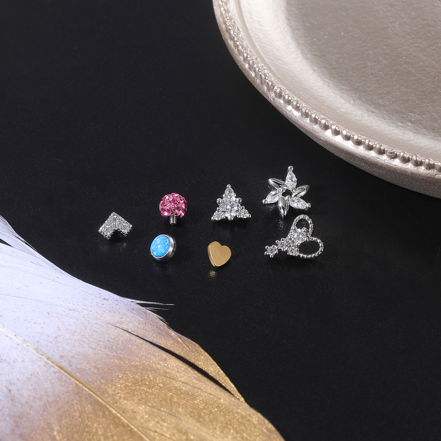 ZS 16G Micro Dermal Piercing Z - Dermal Anchor Top recensione e prezzo