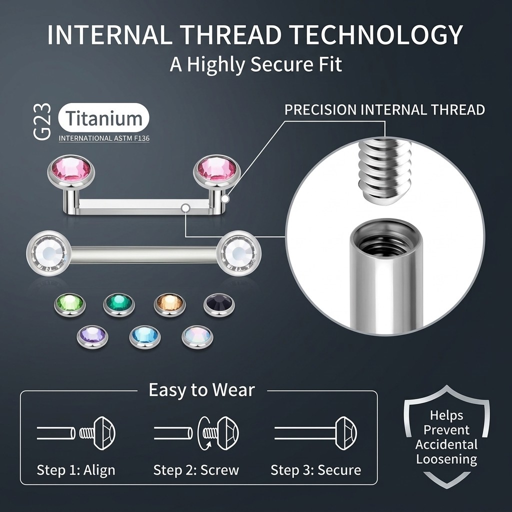 Tiny Minimalist F136 Titanium  - Dermal Anchor Top recensione e prezzo