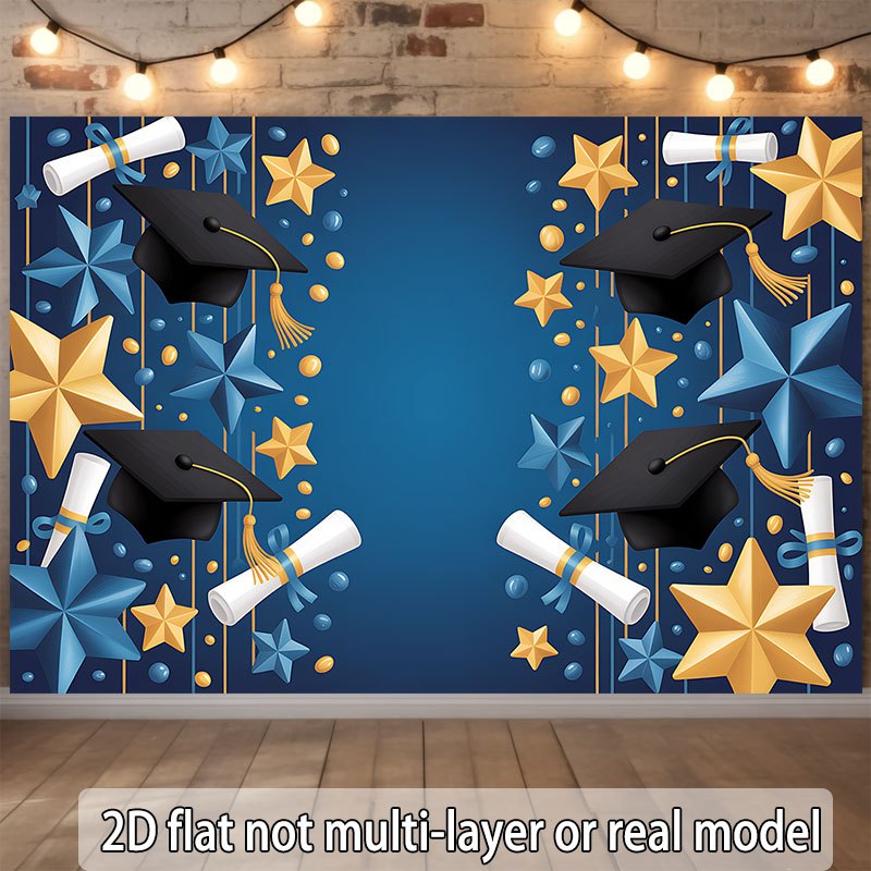 One 2D flat banner, with a gra - Star Flat Back recensione e prezzo