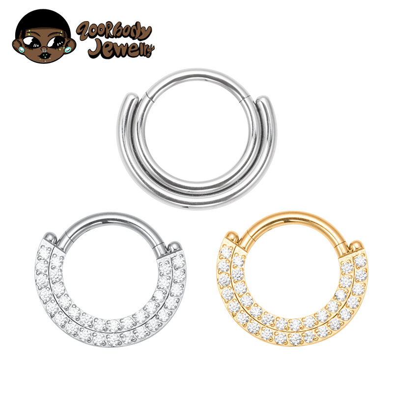 ASTM F136 Titanium Clicker Sep - Septum Clicker Ring recensione e prezzo