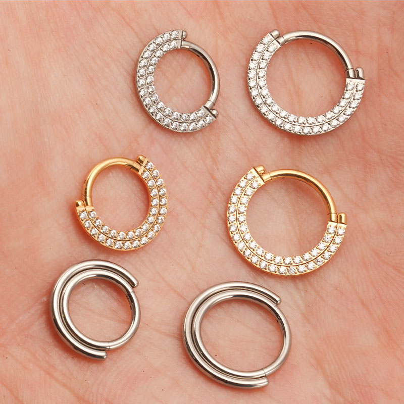 ASTM F136 Titanium Clicker Sep - Septum Clicker Ring recensione e prezzo