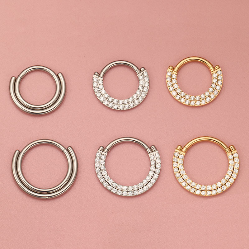 ASTM F136 Titanium Clicker Sep - Septum Clicker Ring recensione e prezzo
