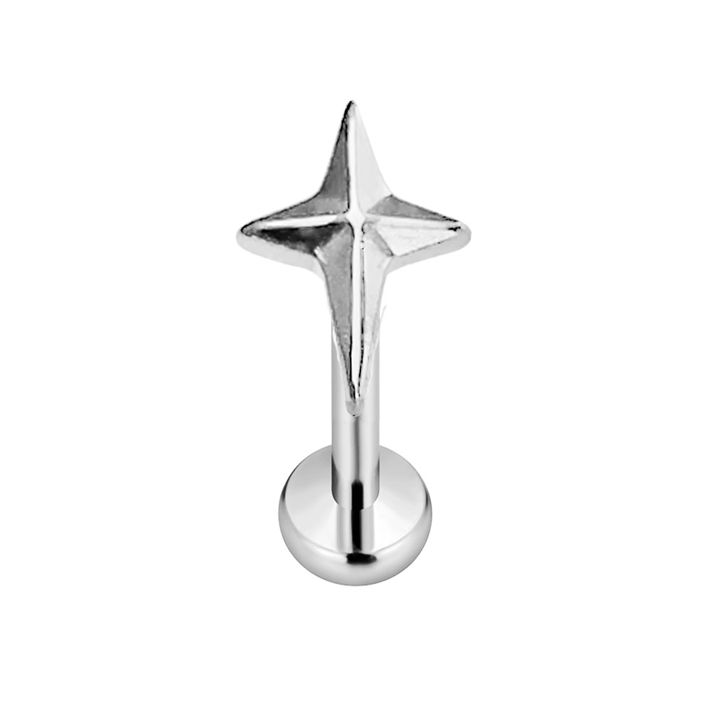 ASTM F136 G23 Titanium Star Cr - Body Jewelry Threadless recensione e prezzo
