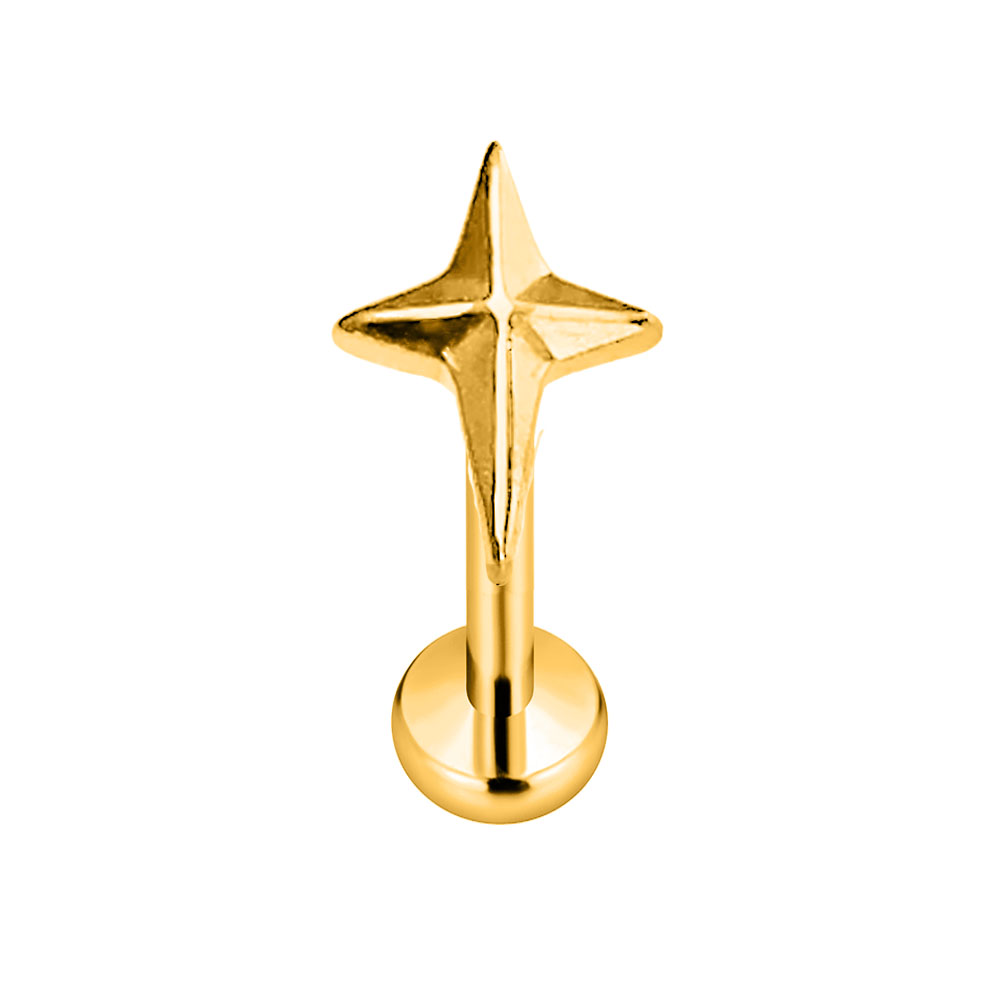 ASTM F136 G23 Titanium Star Cr - Body Jewelry Threadless recensione e prezzo