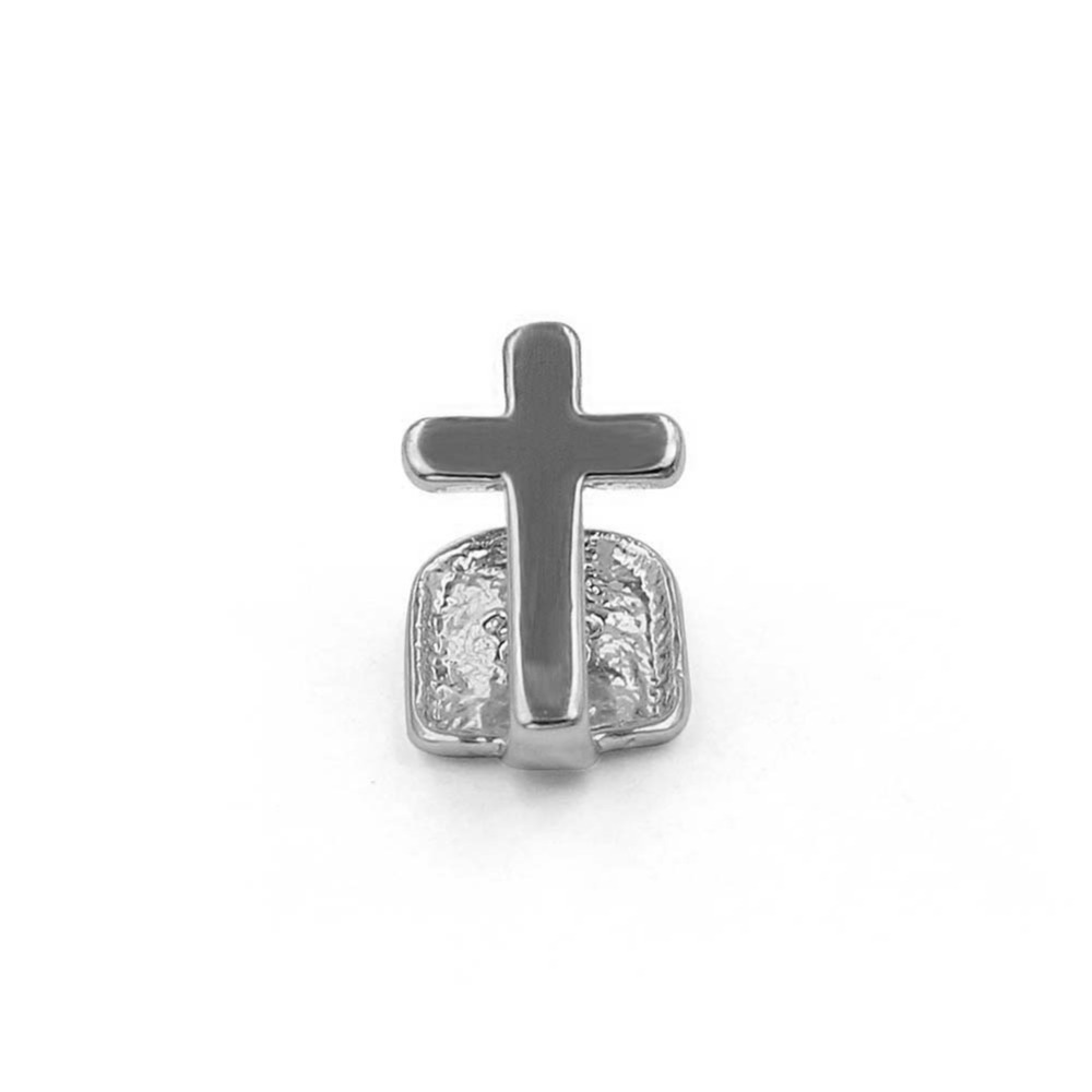 TOPGRILLZ Single Cross Teeth G - Yellow Body Jewelry recensione e prezzo
